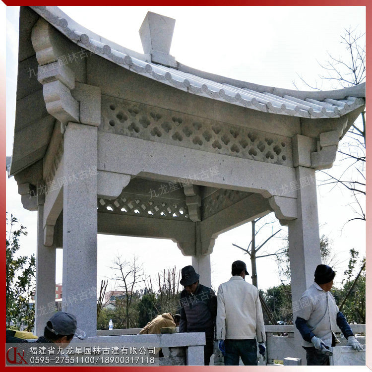 1616141416205638.jpg 四角石雕涼亭圖片